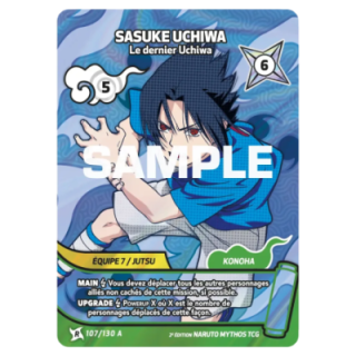 Sasuke Uchiwa 107/130 Konoha Shidō