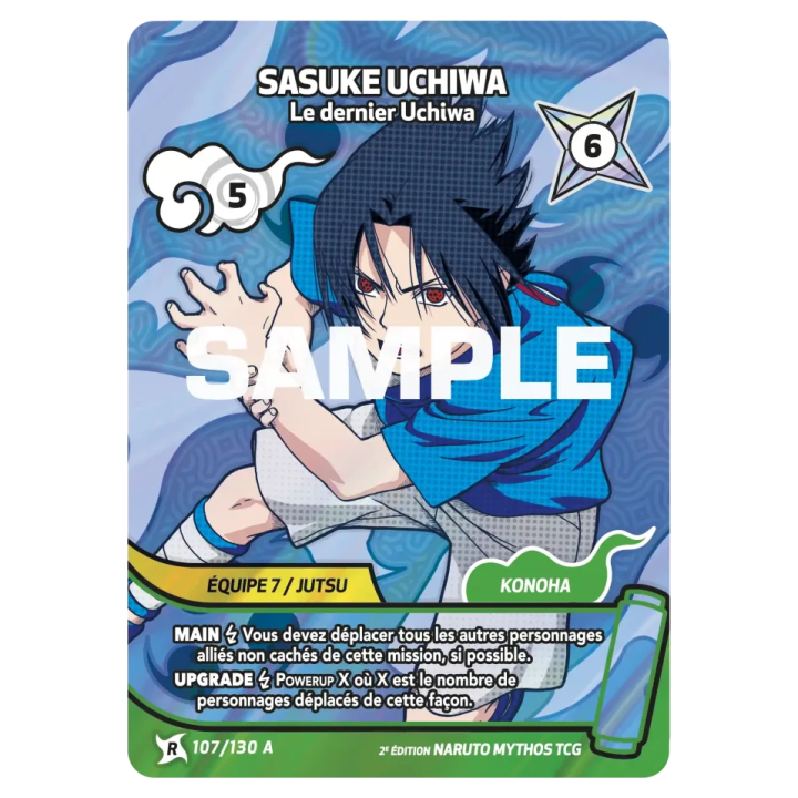 Sasuke Uchiwa 107/130 Konoha Shidō