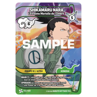 Shikamaru Nara 111/130 Konoha Shidō