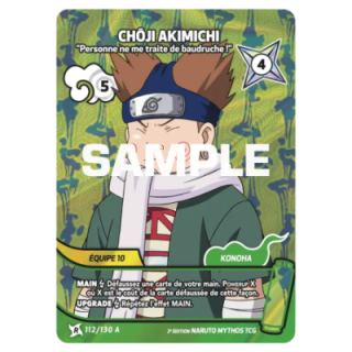 Chôji Akimichi 112/130 Konoha Shidō