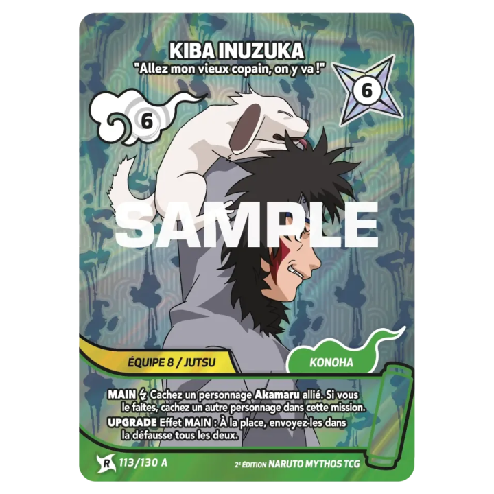 Kiba Inuzuka 113/130 Konoha Shidō