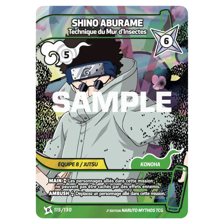 Shino Aburame 115/130 Konoha Shidō