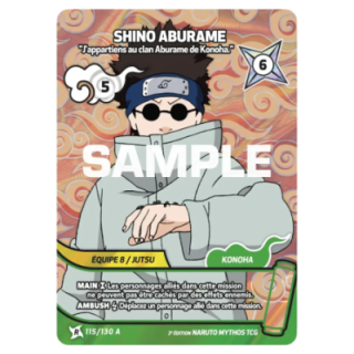 Shino Aburame 115/130 Konoha Shidō