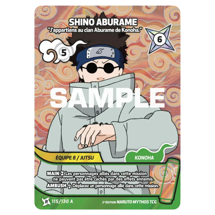 Shino Aburame 115/130 Konoha Shidō