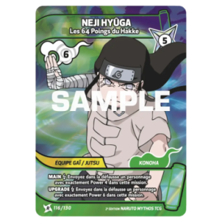 Neji Hyûga 116/130 Konoha Shidō