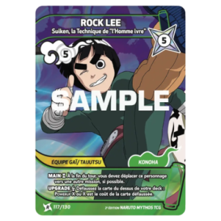 Rock Lee 117/130 Konoha Shidō