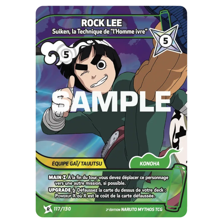 Rock Lee 117/130 Konoha Shidō