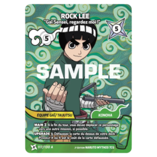 Rock Lee 117/130 Konoha Shidō