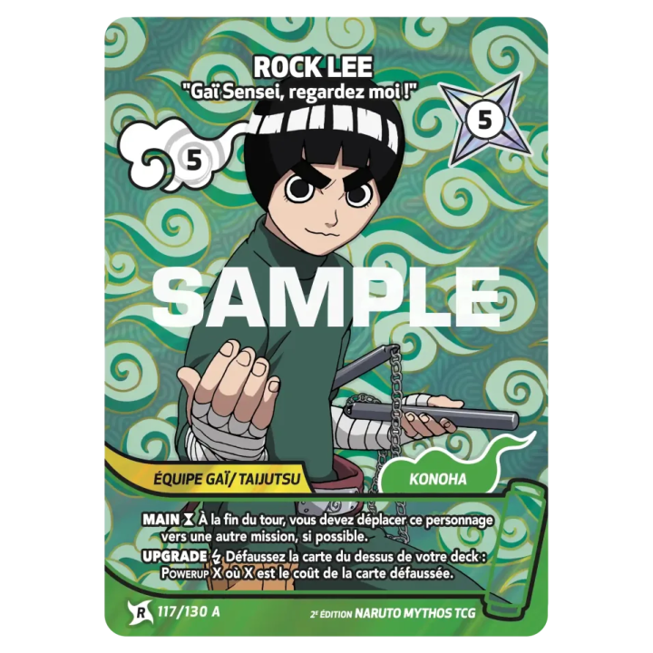 Rock Lee 117/130 Konoha Shidō