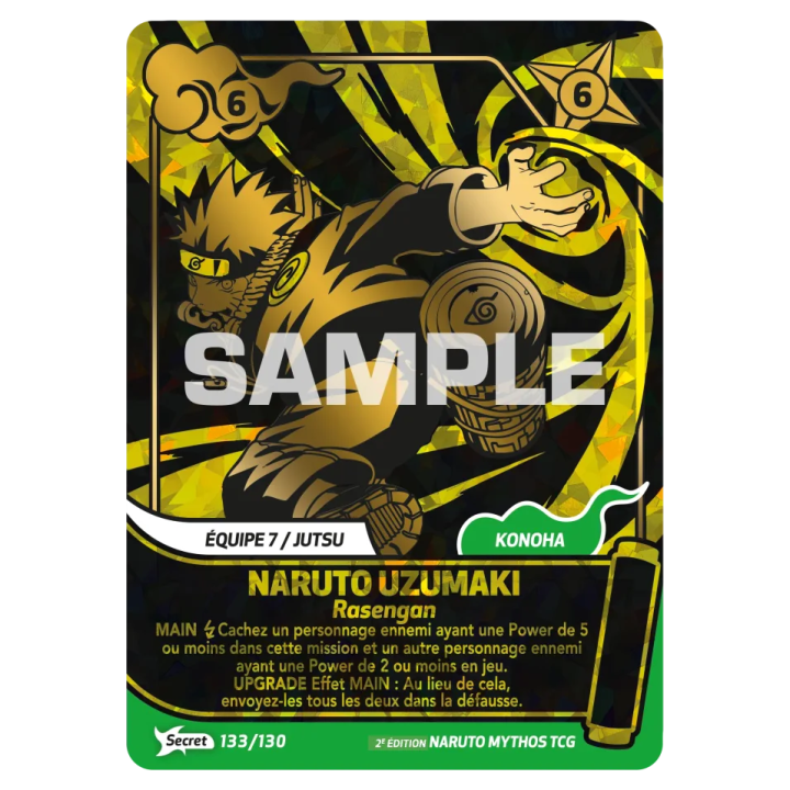 Naruto Uzumaki 133/130 Konoha Shidō