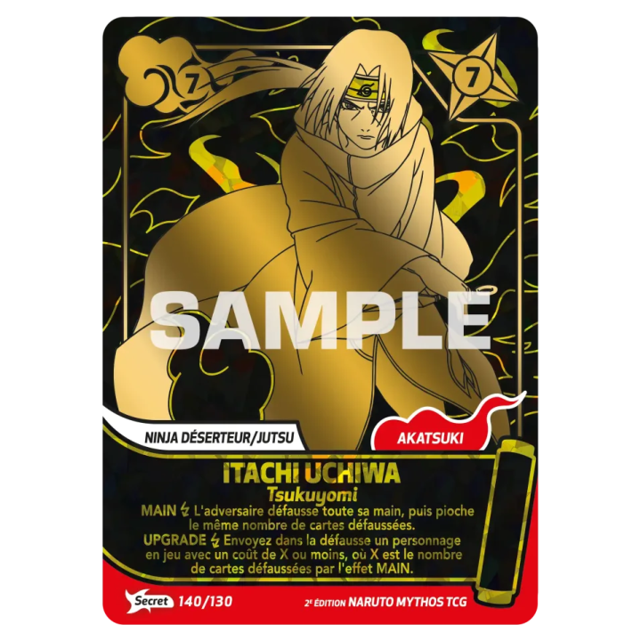 Itachi Uchiwa 140/130 Konoha Shidō