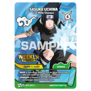 Sasuke Uchiwa 107/130 Konoha Shidō