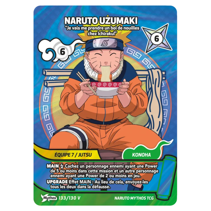 Naruto Uzumaki 133/130 Konoha Shidō