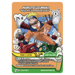 Naruto Uzumaki 133/130 Konoha Shidō