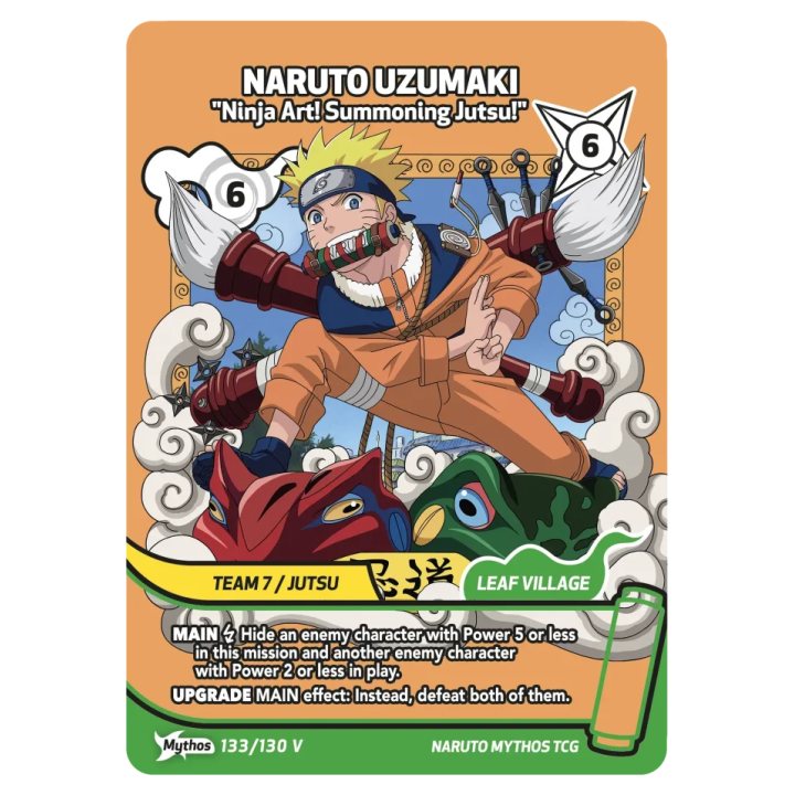 Naruto Uzumaki 133/130 Konoha Shidō