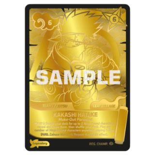 Kakashi Hatake 149/140 Shinobi Shiren