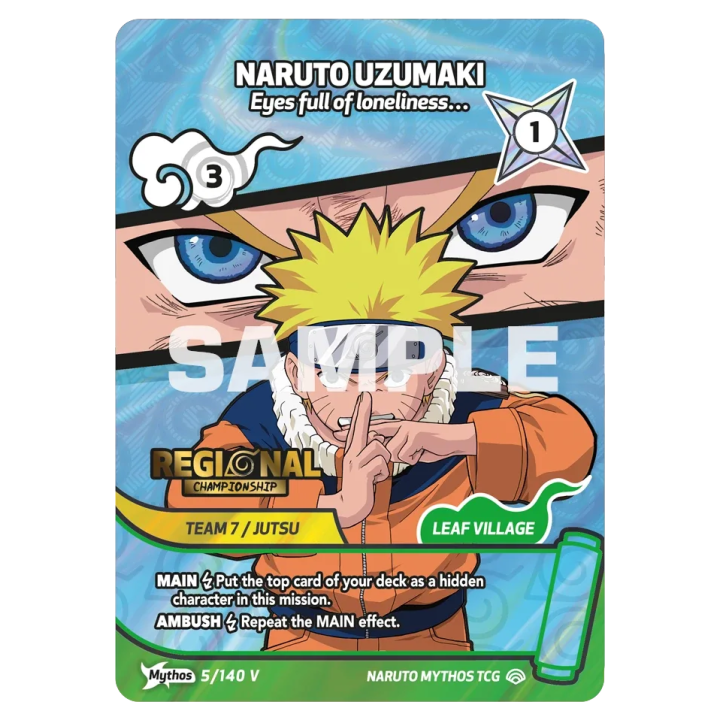 Naruto Uzumaki 005/140 Shinobi Shiren
