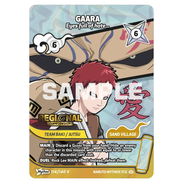 Gaara 114/140 Shinobi Shiren
