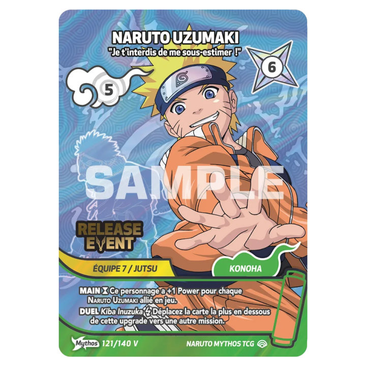 Naruto Uzumaki 121/140 Shinobi Shiren