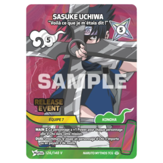 Sasuke Uchiwa 126/140 Shinobi Shiren