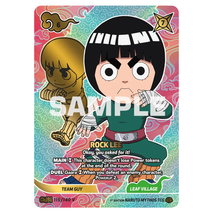 Rock Lee 115/140 Shinobi Shiren