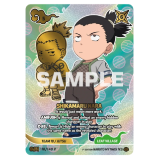 Shikamaru Nara 118/140 Shinobi Shiren