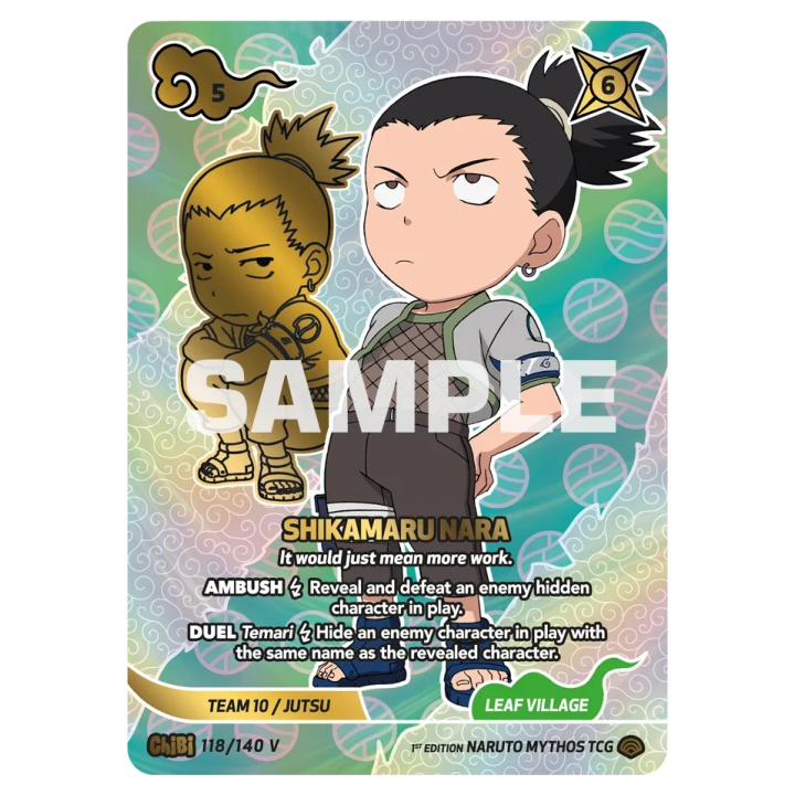Shikamaru Nara 118/140 Shinobi Shiren