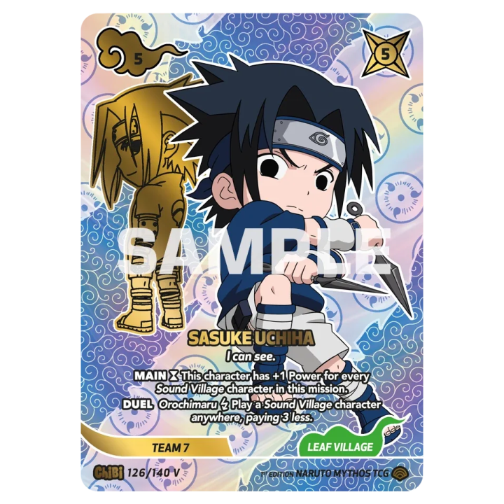 Sasuke Uchiwa 126/140 Shinobi Shiren