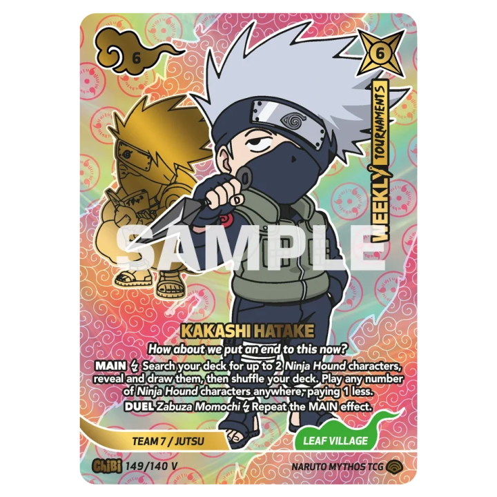 Kakashi Hatake 149/140 Shinobi Shiren