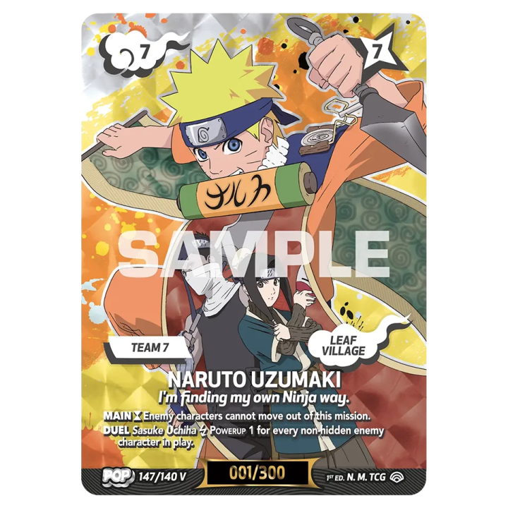 Naruto Uzumaki 147/140 Shinobi Shiren