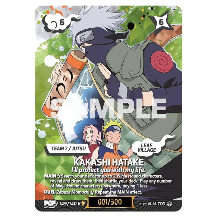 Kakashi Hatake 149/140 Shinobi Shiren