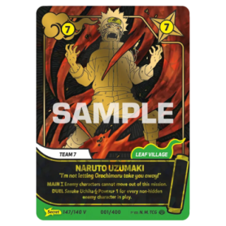 Naruto Uzumaki 147/140 Shinobi Shiren
