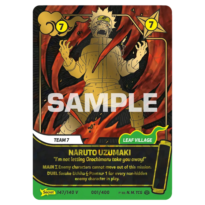 Naruto Uzumaki 147/140 Shinobi Shiren