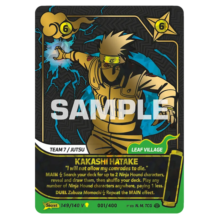 Kakashi Hatake 149/140 Shinobi Shiren