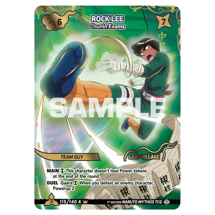 Rock Lee 115/140 Shinobi Shiren