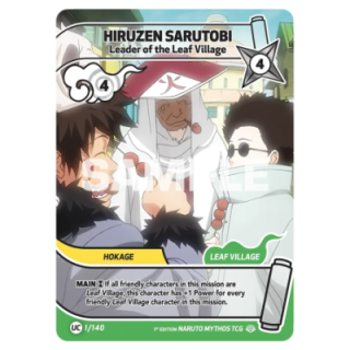 Hiruzen Sarutobi 001/140 Shinobi Shiren