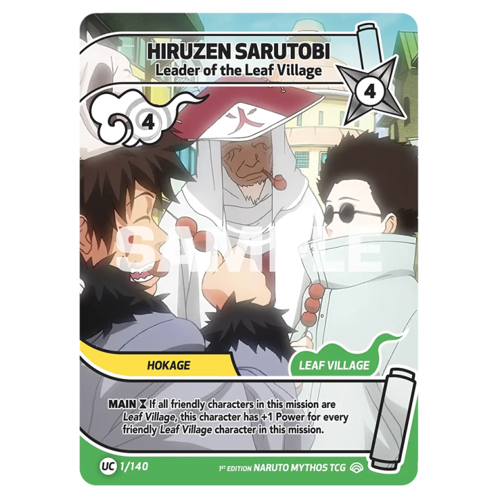 Hiruzen Sarutobi 001/140 Shinobi Shiren