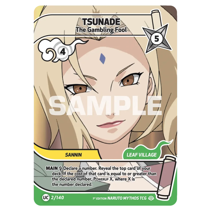 Tsunade 002/140 Shinobi Shiren
