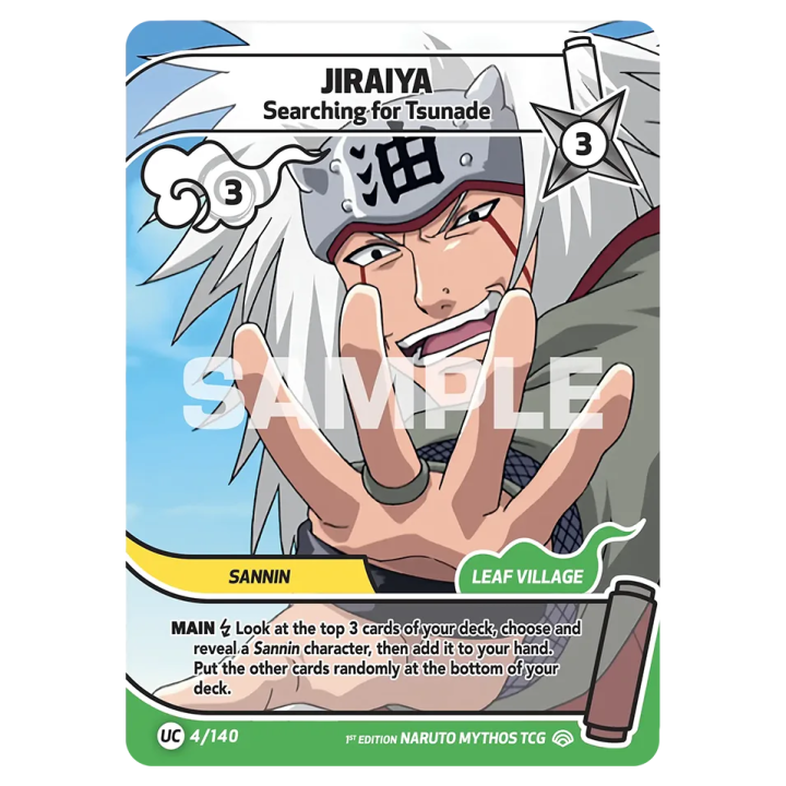 Jiraya 004/140 Shinobi Shiren
