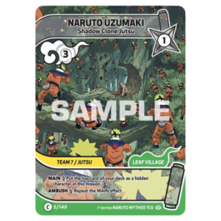 Naruto Uzumaki 005/140 Shinobi Shiren