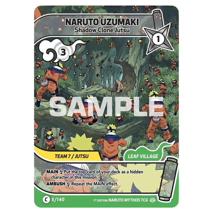Naruto Uzumaki 005/140 Shinobi Shiren