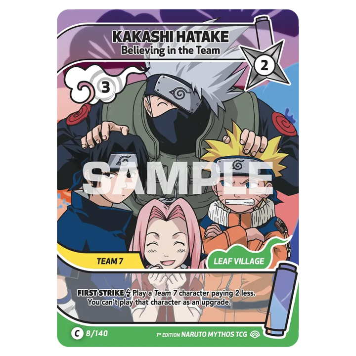 Kakashi Hatake 008/140 Shinobi Shiren