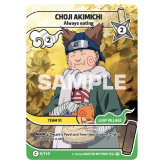 Chôji Akimichi 009/140 Shinobi Shiren