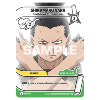 Shikamaru Nara 011/140 Shinobi Shiren