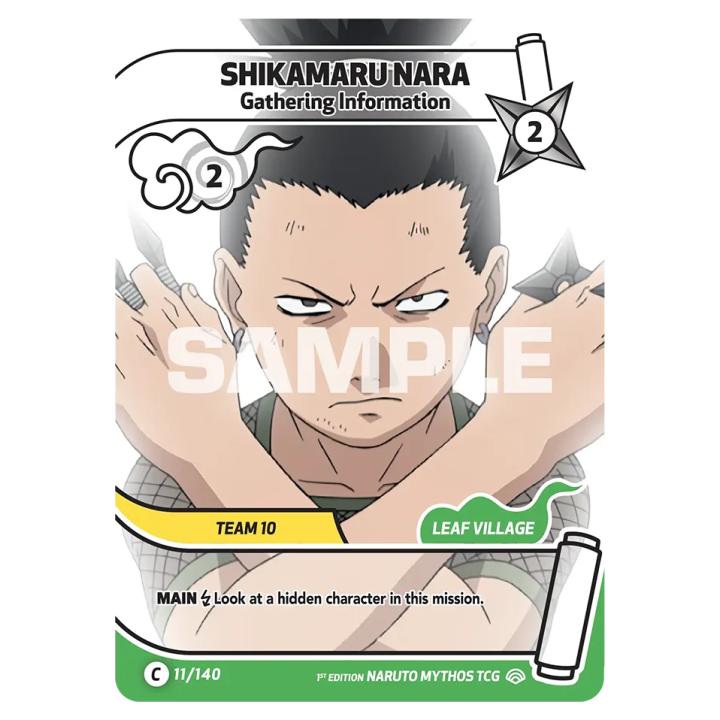 Shikamaru Nara 011/140 Shinobi Shiren