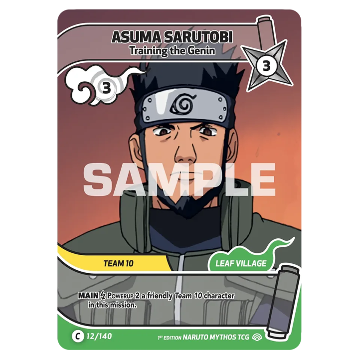 Asuma Sarutobi 012/140 Shinobi Shiren