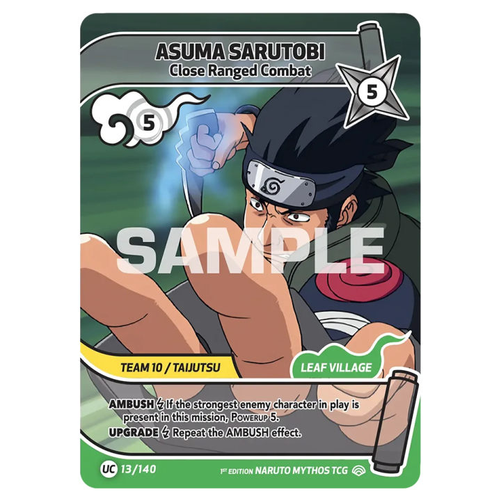Asuma Sarutobi 013/140 Shinobi Shiren
