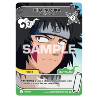 Kiba Inuzuka 014/140 Shinobi Shiren