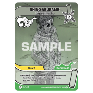 Shino Aburame 017/140 Shinobi Shiren