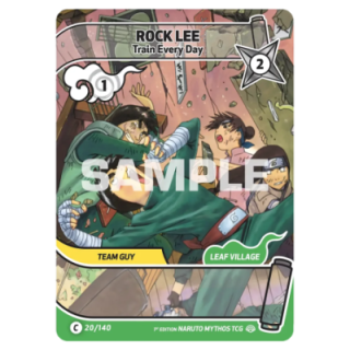 Rock Lee 020/140 Shinobi Shiren